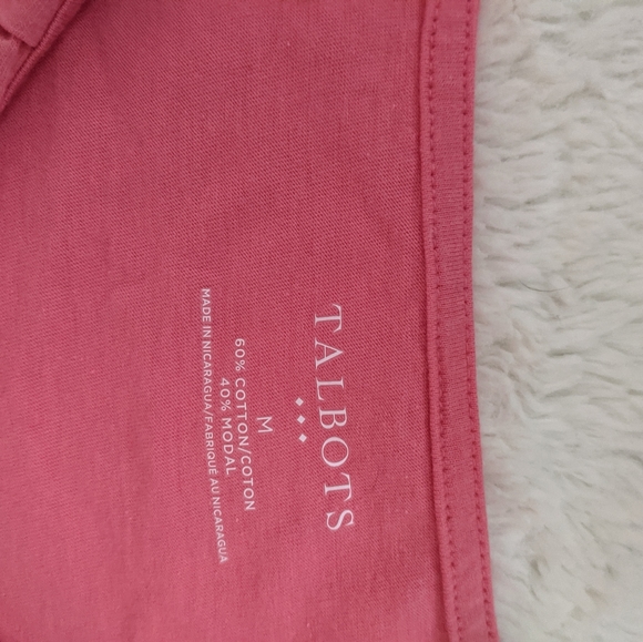 TALBOTS Ruffle Tee - Picture 4 of 5